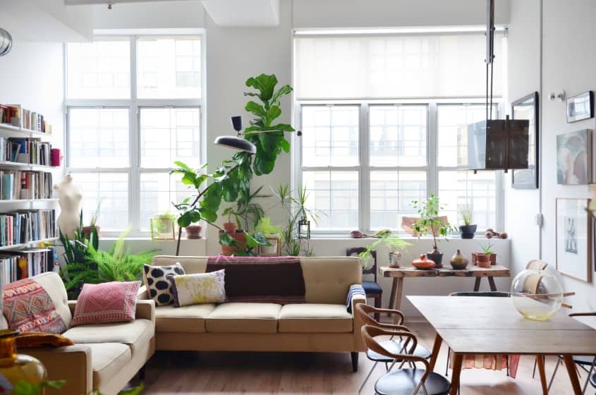 New York Home Tour A Raw, Eclectic Brooklyn Loft Apartment Therapy